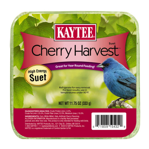 Kaytee Cherry Harvest High Energy Suet 1 Each/11.75 Oz by Kaytee peta2z