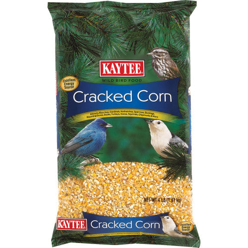 Kaytee Cracked Corn Wild Bird Food 1 Each/4 lb by Kaytee peta2z