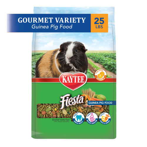 Kaytee Fiesta Guinea Pig Food 1 Each/25 lb by Kaytee peta2z