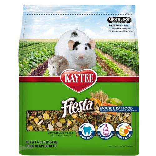 Kaytee Fiesta Mouse and Rat Food 1 Each/4.5 lb by Kaytee peta2z