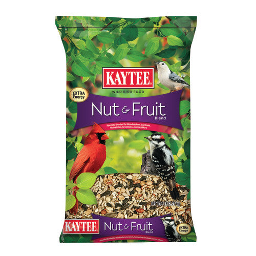 Kaytee Nut & Fruit Blend Food Bag, 1 Each/5 lb by Kaytee peta2z