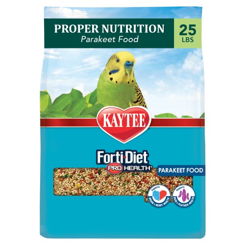 Kaytee Parakeet pet bird food 1 Each/25 lb by Kaytee peta2z