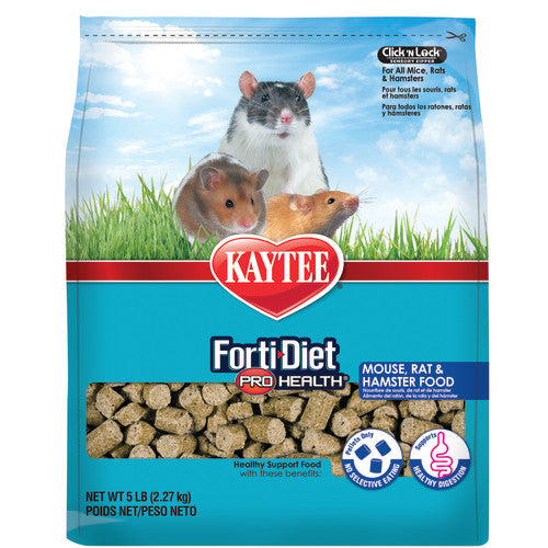 Kaytee Pro Health Mouse, Rat, and Hamster Food 1 Each/5 lb by Kaytee peta2z