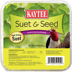 Kaytee Suet & Seed High Energy Suet 1 Each/11.75 Oz by Kaytee peta2z