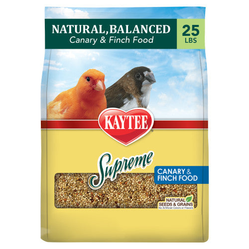 Kaytee Supreme Canary & Finch Food 1 Each/25 lb by Kaytee peta2z