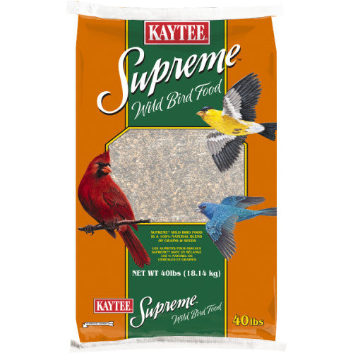 Kaytee Supreme Wild Bird Food 1 Each/40 lb by Kaytee peta2z