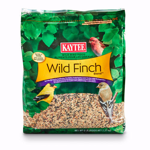 Kaytee Wild Finch Blend Wild Bird Food Stand Up Bag, 1 Each/5 lb by Kaytee peta2z