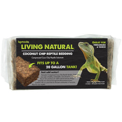 Komodo Living Natural Coconut Chip Reptile Bedding Brick 1 Each/1 Pack by Komodo peta2z