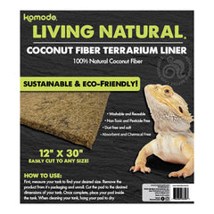 Komodo Living Natural Coconut Fiber Terrarium Liner 1 Each/12In X 30 in by Komodo peta2z