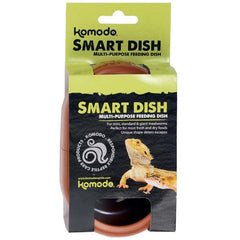 Komodo Smart Dish Multi-Purpose Feeding Dish Brown, 1 Each/5 in by Komodo peta2z