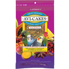 Lafeber Company Fruit Delight Avi-Cakes Small Birds Treat 1 Each/8 Oz by San Francisco Bay Brand peta2z