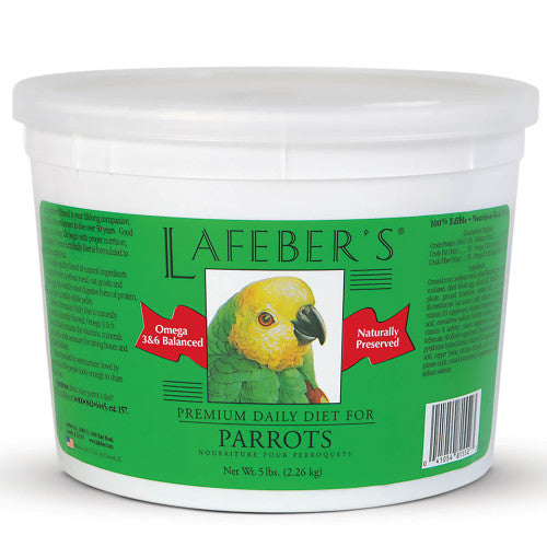 Lafeber Company Premium Daily Pellets for Parrots 1 Each/5 lb by San Francisco Bay Brand peta2z