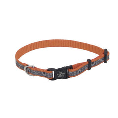 Lazer Brite Reflective Adjustable Dog Collar Orange, 1 Each/3/8 In X 8-12 in by San Francisco Bay Brand peta2z