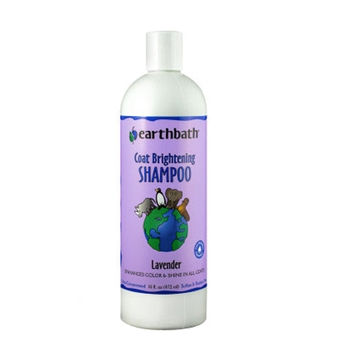 Light Color Coat Brightener Shampoo Lavender Scent 16 fl oz by Earthbath peta2z
