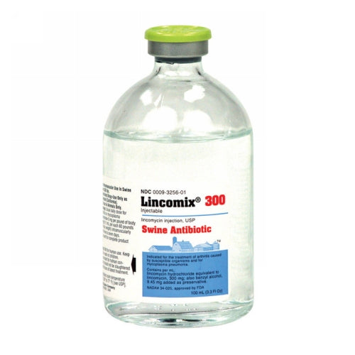 Lincomix Injectable Antibiotic for Swine 100 ML by Zoetis peta2z