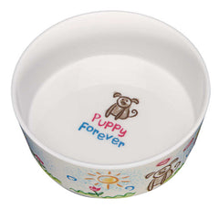 Loving Pets Dolce Moderna Bowl Puppy Forever, 1 Each/Large by Loving Pets peta2z