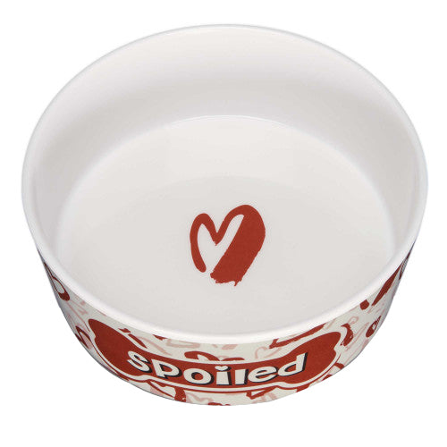 Loving Pets Dolce Moderna Bowl Spoiled, 1 Each/Large by Loving Pets peta2z