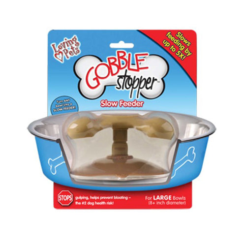 Loving Pets Gobblestopper Slow Feeder 1 Each/Large by Loving Pets peta2z