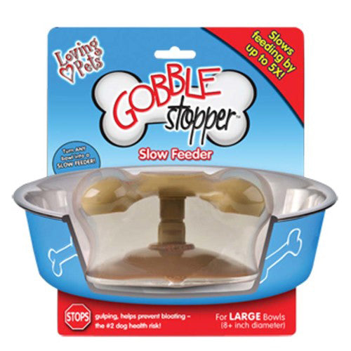 Loving Pets Gobblestopper Slow Feeder 1 Each/MD, 6-8 in by Loving Pets peta2z