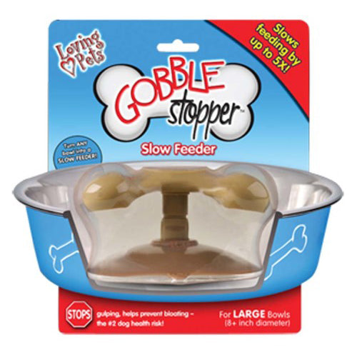 Loving Pets Gobblestopper Slow Feeder 1 Each/SM, 6 in by Loving Pets peta2z