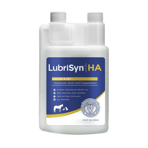 LubriSyn HA Joint Supplement for Horses and Pets 32 Oz by Lubrisyn peta2z