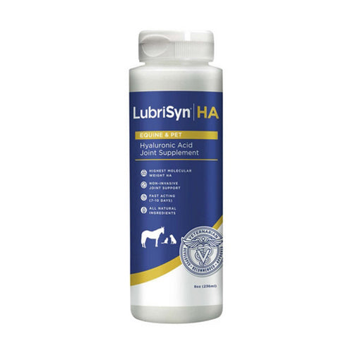 LubriSyn HA Joint Supplement for Horses and Pets 8 Oz by Lubrisyn peta2z