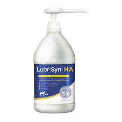 LubriSyn HA Joint Supplement for Horses and Pets w/pump 64 Oz by Lubrisyn peta2z