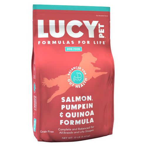 Lucy Pet Products Formula for Life L.I.D. Dry Dog Food Salmon, Pumpkin & Quinoa, 1 Each/12 lb by San Francisco Bay Brand peta2z