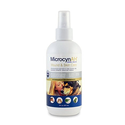 MicrocynAH Wound & Skin Care 1 Each/8 Oz by San Francisco Bay Brand peta2z