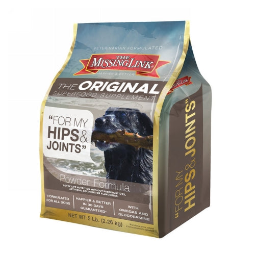 Missing Link Original Superfood Hip & Joint Supplement for Dogs 5 Lbs by The Missing Link peta2z