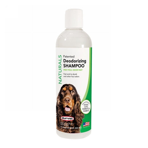 Naturals Deodorizing Shampoo 17 Oz by Durvet peta2z