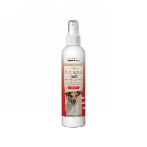 Naturals Remedies Anti-Itch Hot Spot Mist 8 Oz by Durvet peta2z