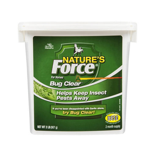 Nature's Force Bug Clear for Horses 2 Lbs by Manna Pro peta2z