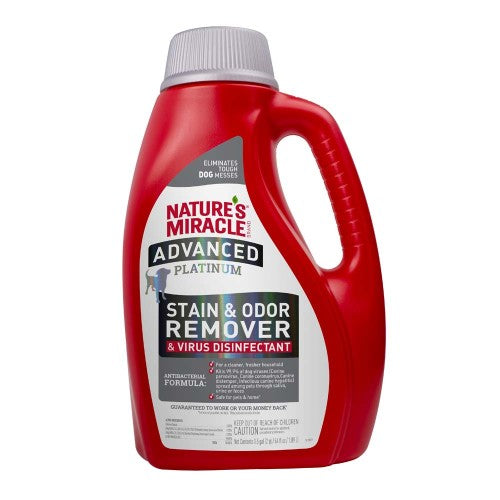 Nature's Miracle Advanced Platinum Disinfectant Stain & Odor Remover 1 Each/64 Oz by Natures Miracle peta2z