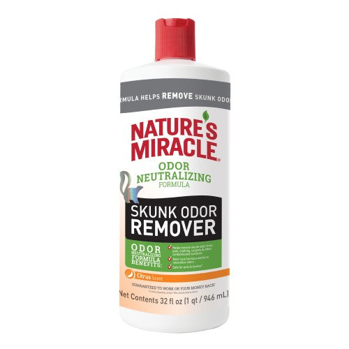 Nature's Miracle Citrus Scented Skunk Odor Remover 1 Each/32 Oz by Natures Miracle peta2z