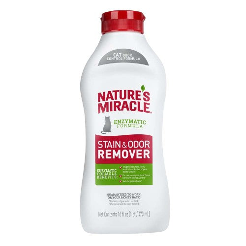Nature's Miracle Enzymatic Formula Stain and Odor Remover 1 Each/16 Oz by Natures Miracle peta2z