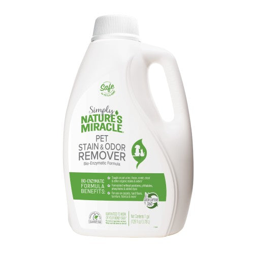 Nature's Miracle Pet Stain & Odor Remover 1ea/1 Gallon by Natures Miracle peta2z