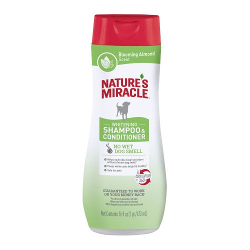 Nature's Miracle Whitening Shampoo & Conditioner Blooming Almond, 1 Each/16 Oz by Natures Miracle peta2z