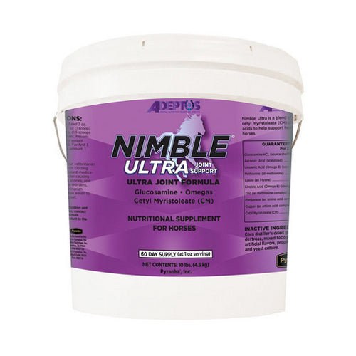 Nimble Ultra Joint Support For Horses 10 Lbs by Adeptus peta2z