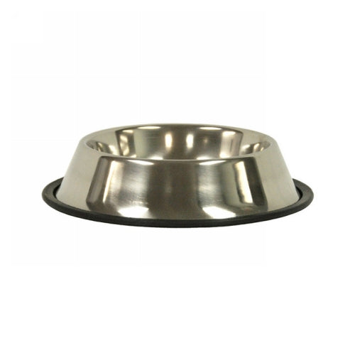 No-tip Stainless Steel Bowl 24 Oz by Valhoma Corporation peta2z