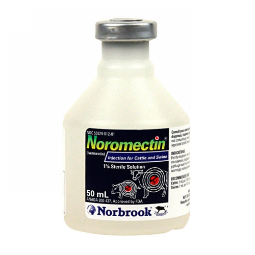 Noromectin Cattle/Swine Injection 50 ml by Norbrook peta2z