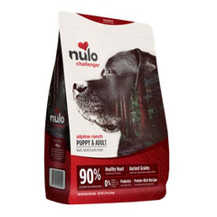 Nulo Challenger High-Meat Adult & Puppy Dry Dog Food Alpine Ranch Beef, Lamb & Pork, 1 Each/11 lb by Nulo peta2z