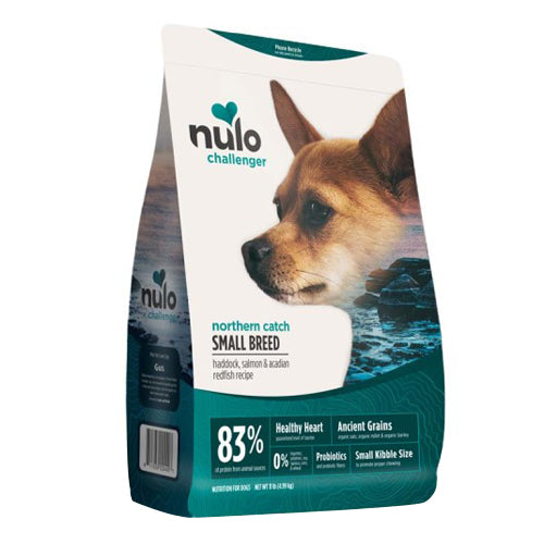 Nulo Challenger Small Breed Dry Dog Food Northern Catch Haddock Salmon & Redfish, 1 Each/4.5 lb by Nulo peta2z