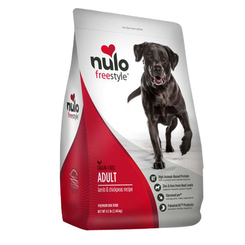 Nulo FreeStyle Grain Free Adult Dry Dog Food Lamb & Chickpeas, 1 Each/24 lb by Nulo peta2z