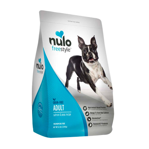 Nulo FreeStyle Grain Free Adult Dry Dog Food Salmon & Pea, 1 Each/11 lb by Nulo peta2z