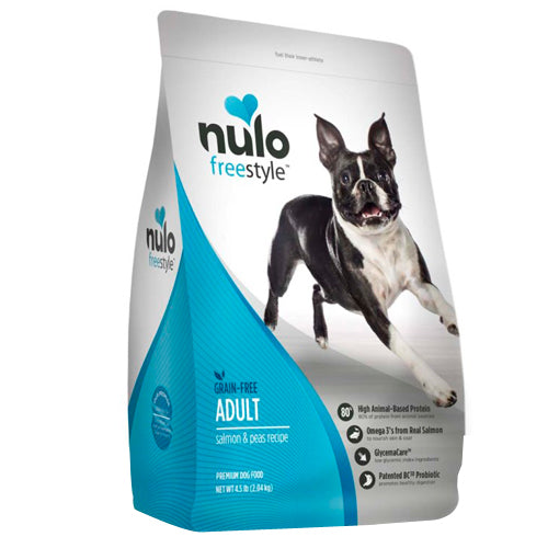 Nulo FreeStyle Grain Free Adult Dry Dog Food Salmon & Pea, 1 Each/24 lb by Nulo peta2z