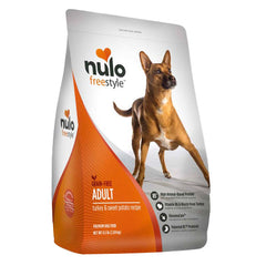 Nulo FreeStyle Grain Free Adult Dry Dog Food Turkey & Sweet Potato, 1 Each/24 lb by Nulo peta2z