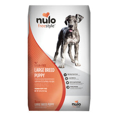 Nulo FreeStyle Grain Free Large Breed Puppy Dry Dog Food Salmon & Turkey, 1 Each/24 lb by Nulo peta2z