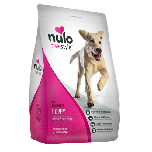 Nulo FreeStyle Grain Free Puppy Dry Dog Food Salmon, 1 Each/11 lb by Nulo peta2z