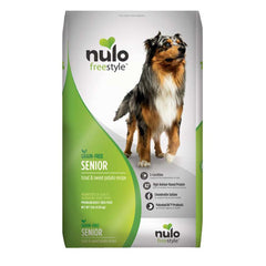 Nulo FreeStyle Grain Free Senior Dry Dog Food Trout & Sweet Potato, 1 Each/11 lb by Nulo peta2z